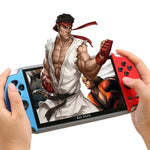 Consola de Jogos Portátil Retro Clássica Powkiddy X12 Plus com Ecrã HD de 7 polegadas e Memória de 16GB, Suporta MP4 / E-book, X12 Plus