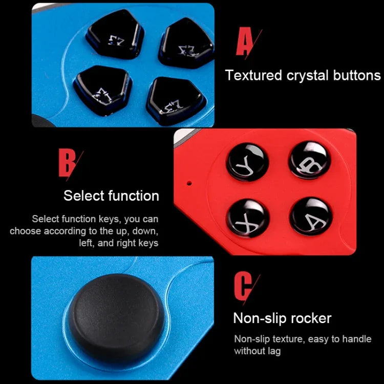 Consola de Jogos Portátil Retro Clássica Powkiddy X12 Plus com Ecrã HD de 7 polegadas e Memória de 16GB, Suporta MP4 / E-book, X12 Plus