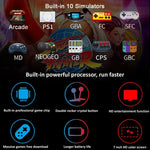 Consola de Jogos Portátil Retro Clássica Powkiddy X12 Plus com Ecrã HD de 7 polegadas e Memória de 16GB, Suporta MP4 / E-book, X12 Plus