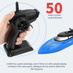 Barco RC para Crianças com Controlo Remoto 2.4G, YDJ-B801(Preto), YDJ-B801(Azul)