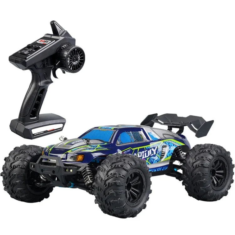 SCY-16101 2.4G 1:16 Caminhão Monstro Elétrico 4WD RC Carro Coupé de Brinquedo, SCY-16101 / Azul
