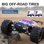 SCY-16101 2.4G 1:16 Caminhão Monstro Elétrico 4WD RC Carro Coupé de Brinquedo, SCY-16101 / Azul