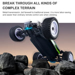 Carro de Brinquedo RC Elétrico 4WD 1:16 SCY-16102 2.4G Monster Pickup, SCY-16102 / Verde