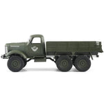 Carro de Brinquedo Militar RC Mini 1:16 2.4GHz 6WD com Esteiras JJR/C Q60 Transporter-1 Corpo Inteiro, Q60