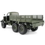 Carro de Brinquedo Militar RC Mini 1:16 2.4GHz 6WD com Esteiras JJR/C Q60 Transporter-1 Corpo Inteiro, Q60
