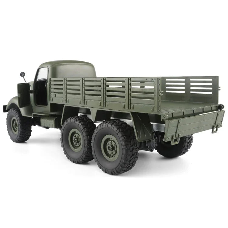 Carro de Brinquedo Militar RC Mini 1:16 2.4GHz 6WD com Esteiras JJR/C Q60 Transporter-1 Corpo Inteiro, Q60