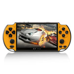 Consola de Jogos Portátil Clássica Retro X7 Plus com Ecrã HD de 5,1 polegadas e Memória de 8G, Suporta MP4 / ebook, X7 Plus (Amarelo + Vermelho), X7 Plus (Amarelo), X7 Plus (Azul + Vermelho), X7 Plus (Azul), X7 Plus (Vermelho)