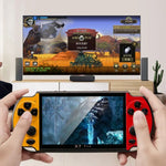 Consola de Jogos Portátil Clássica Retro X7 Plus com Ecrã HD de 5,1 polegadas e Memória de 8G, Suporta MP4 / ebook, X7 Plus (Amarelo + Vermelho), X7 Plus (Amarelo), X7 Plus (Azul + Vermelho), X7 Plus (Azul), X7 Plus (Vermelho)
