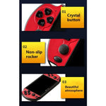 Consola de Jogos Portátil Clássica Retro X7 Plus com Ecrã HD de 5,1 polegadas e Memória de 8G, Suporta MP4 / ebook, X7 Plus (Amarelo + Vermelho), X7 Plus (Amarelo), X7 Plus (Azul + Vermelho), X7 Plus (Azul), X7 Plus (Vermelho)