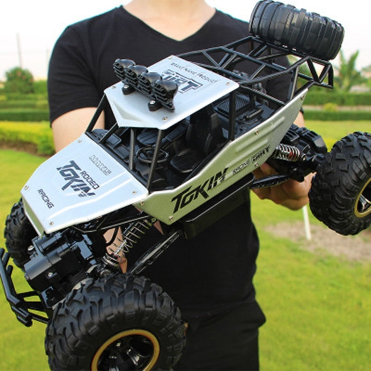 Veículo de Controlo Remoto 4WD com Dois Motores 2.4GHz para Escalada Off-Road, Modelo:6026, 6026 (Preto), 6026 (Dourado), 6026 (Prateado)