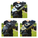 Veículo de Controlo Remoto 4WD com Dois Motores 2.4GHz para Escalada Off-Road, Modelo:6026, 6026 (Preto), 6026 (Dourado), 6026 (Prateado)