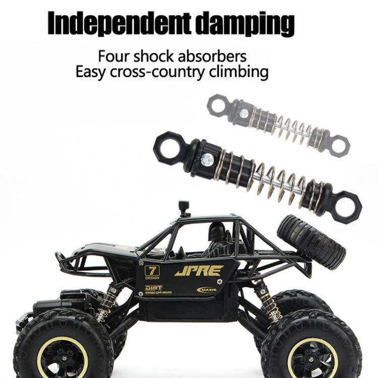 Veículo de Controlo Remoto 4WD com Dois Motores 2.4GHz para Escalada Off-Road, Modelo:6026, 6026 (Preto), 6026 (Dourado), 6026 (Prateado)
