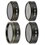Kit de Filtros de Lente 4 em 1 para Drone HD Estrela + ND2 + ND4 + CPL para DJI Phantom 4 Pro, Estrela + ND2 + ND4 + CPL