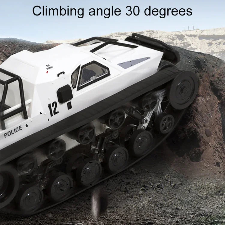 SG-1203 Veículo Tanque de Controlo Remoto Simulado 1:12 2.4G EV com Esteiras, Modelo de Carro Todo-o-Terreno