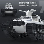 SG-1203 Veículo Tanque de Controlo Remoto Simulado 1:12 2.4G EV com Esteiras, Modelo de Carro Todo-o-Terreno