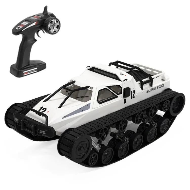 SG-1203 Veículo Tanque de Controlo Remoto Simulado 1:12 2.4G EV com Esteiras, Modelo de Carro Todo-o-Terreno