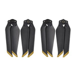 2 Pares de Hélices de Liberação Rápida de Baixo Ruído 8743F para DJI Mavic 2 Pro / Zoom, Para DJI Mavic 2  2 Pares Dourados, Para DJI Mavic 2  2 Pares Prateados