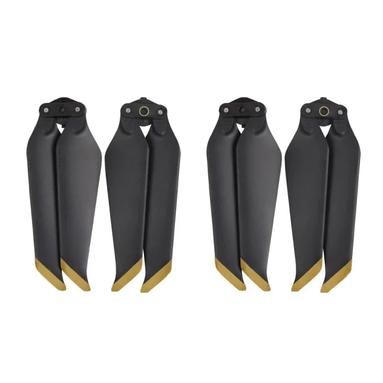 2 Pares de Hélices de Liberação Rápida de Baixo Ruído 8743F para DJI Mavic 2 Pro / Zoom, Para DJI Mavic 2  2 Pares Dourados, Para DJI Mavic 2  2 Pares Prateados