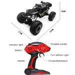 Brinquedo de Veículo Todo-o-Terreno de Controlo Remoto para Escalada 1:8 de Liga