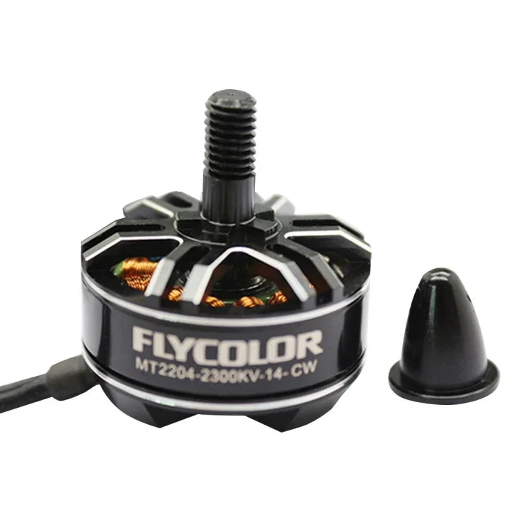 Conjunto de Potência Flycolor Série Raptor, Inclui 4 Controladores de Velocidade 20A + 4 Motores 2300KV + 4 Hélices 5045, 2300KV
