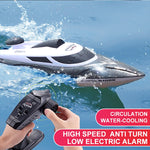 HongXunJie HJ806 Barcos de Corrida de Alta Velocidade com Arrefecimento a Água 2.4Ghz com Comando Remoto, Função de Inversão Automática, Distância de Controlo de 200m