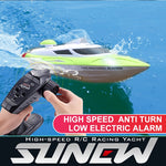 HongXunJie HJ806 Barcos de Corrida de Alta Velocidade com Arrefecimento a Água 2.4Ghz com Comando Remoto, Função de Inversão Automática, Distância de Controlo de 200m