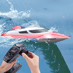 HongXunJie HJ806 Barcos de Corrida de Alta Velocidade com Arrefecimento a Água 2.4Ghz com Comando Remoto, Função de Inversão Automática, Distância de Controlo de 200m