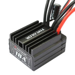 Controlador Eletrónico de Velocidade Brushless Sensorless Flycolor Thunder Série 18A para Carro RC, 18A