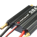 Flycolor Flymoster Série 50A 2-6S Controlador Eletrónico de Velocidade Impermeável para Barco RC, 50A 2-6S