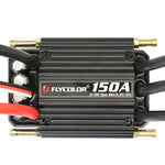 Flycolor Flymoster Série 150A 2-6S Controlador Eletrónico de Velocidade Impermeável para Barco RC, 150A 2-6S