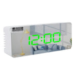 TS-S69-R Relógio Despertador LED Multifuncional Espelho de Maquilhagem com Bateria / Carregamento por Tomada, TS-S69-G, TS-S69-HW