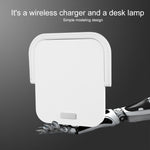 XM9902 Lâmpada de Secretária LED Tátil com Carregador Sem Fios Portátil