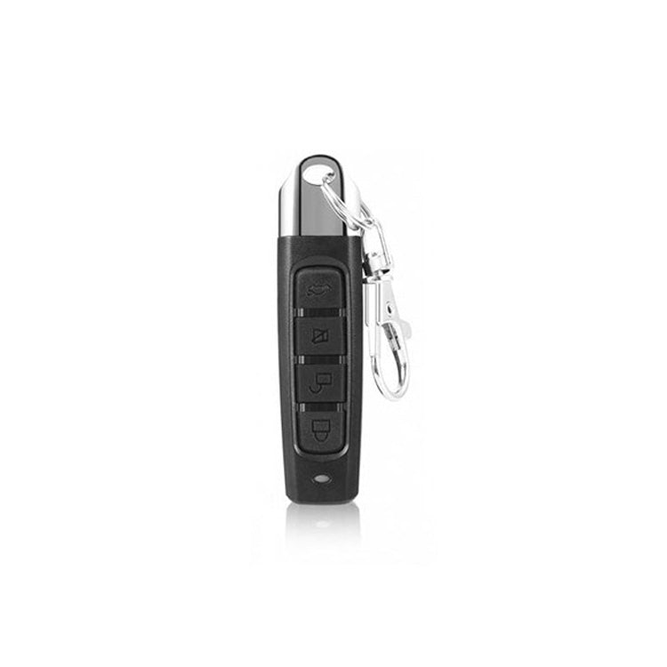 Chave Universal Sem Fios para Porta de Garagem 433MHz Tipo Cópia com 4 Botões Transmissor de Controlo Remoto