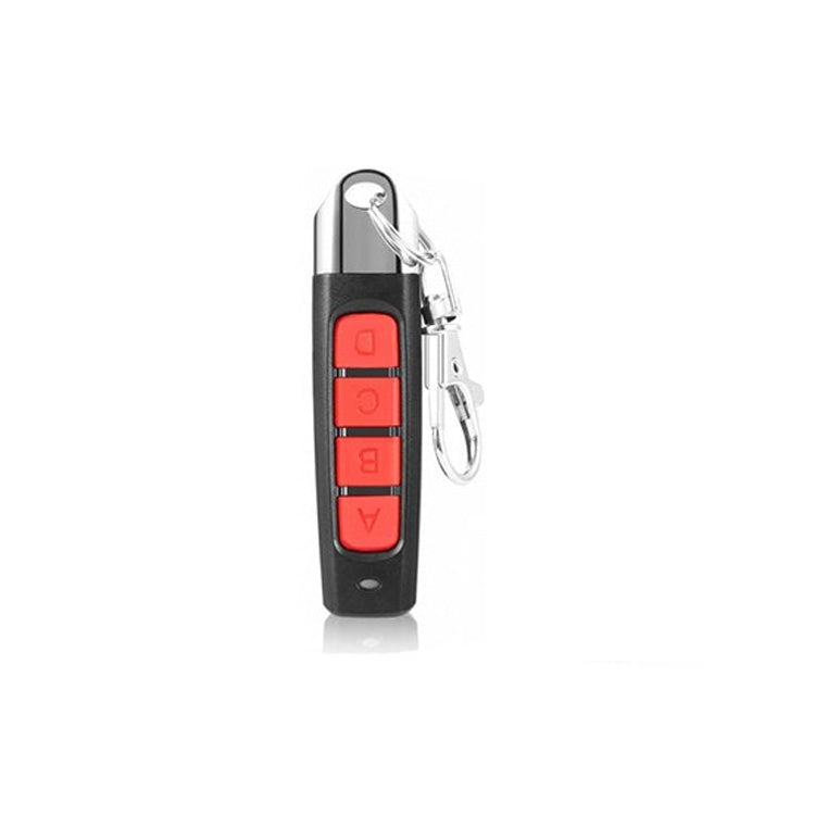Chave Universal Sem Fios para Porta de Garagem 433MHz Tipo Cópia com 4 Botões Transmissor de Controlo Remoto