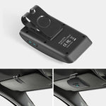 SP09 Kit de Mãos Livres para Carro Altifalante Bluetooth Sem Fios Multiponto V4.2, Suporta Leitura de Voz e Sensor de Vibração