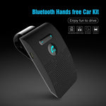 SP09 Kit de Mãos Livres para Carro Altifalante Bluetooth Sem Fios Multiponto V4.2, Suporta Leitura de Voz e Sensor de Vibração