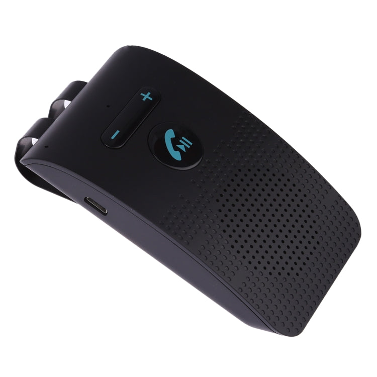 SP09 Kit de Mãos Livres para Carro Altifalante Bluetooth Sem Fios Multiponto V4.2, Suporta Leitura de Voz e Sensor de Vibração