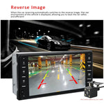 Navegador GPS Automóvel 848V com Ecrã Multi-toque de 7 polegadas, Suporta Cartão TF / USB / AUX / Leitor MP5 / Espelhamento Android e iPhone, 848V
