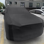 Capa de Carro em Algodão com Força Elástica, Isolante Térmico, Anti-Pó e Anti-UV para Sedan, Tamanho: L, 4.9m~5.25m, Tamanho: L, 4.9m~5.25m