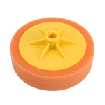 Polishing Disc Car Polishing Machine Dedicated Sponge Wheel Wax Polishing Sponge Decontamination Sponge,Screw Hole Diameter:16mm, 16mm