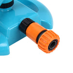 Bocal Automático Giratório de Jardim 360 Graus, Regador Automático Rotativo para Relvado, Aplicável a Tubos de Água de 3/4 polegada (Azul), Pulverização Automática 360 Graus 3