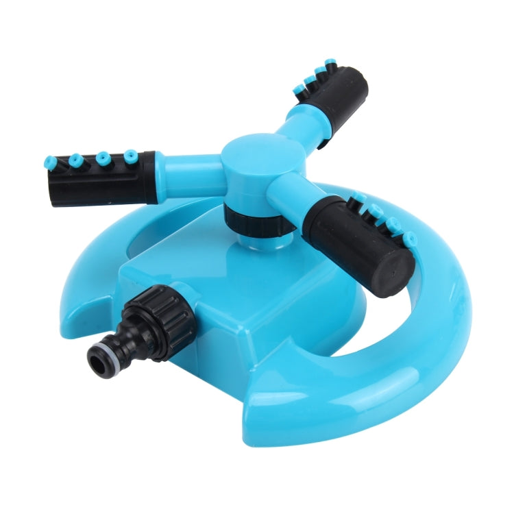 Bocal Automático Giratório de Jardim 360 Graus, Regador Automático Rotativo para Relvado, Aplicável a Tubos de Água de 1/2 polegada (Azul), Pulverização Automática 360 Graus 2