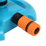 Bocal Automático Giratório de Jardim 360 Graus, Regador Automático Rotativo para Relvado, Aplicável a Tubos de Água de 1/2 polegada (Azul), Pulverização Automática 360 Graus 2