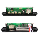 Placa Decodificadora de Áudio Bluetooth MP3 para Carro 12V com Rádio FM, TF, USB, AUX 3,5 mm, sem Gravação, sem Gravação
