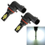 2 PCS Luz de Nevoeiro Automóvel 9005 DC9-16V / 3.5W / 6000K / 320LM 12 LEDs SMD-ZH3030, com Corrente Constante, 9005