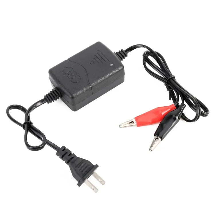 Carregador Inteligente Automático de Bateria para Motocicleta 12V, Plugue US, Plugue US