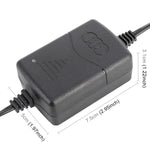 Carregador Inteligente Automático de Bateria para Motocicleta 12V, Plugue US, Plugue US