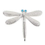 Dragonfly Shape Car Metal Body Decorative Sticker, Dragonfly Shape (Silver), Dragonfly Shape (Gold)