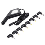 Carregador universal para portátil de 90W para automóvel com 8 adaptadores de energia e 1 porta USB para Samsung, Sony, Asus, Acer, IBM, HP, Lenovo, carregador para automóvel