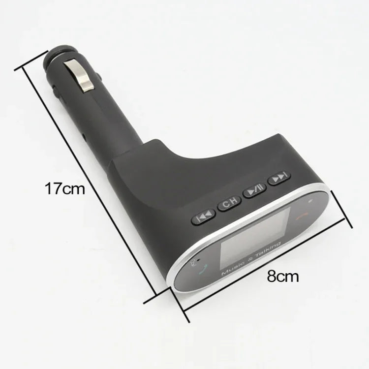 Leitor de Áudio MP3 Estéreo para Carro em Forma de Perna de Frango 630C, Kit Mãos Livres Bluetooth, Transmissor FM, 630C